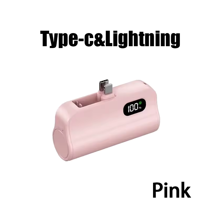 Mini Capsule 50,000mAh Portable Power Bank Fast Charging • High Capacity • Compact Design