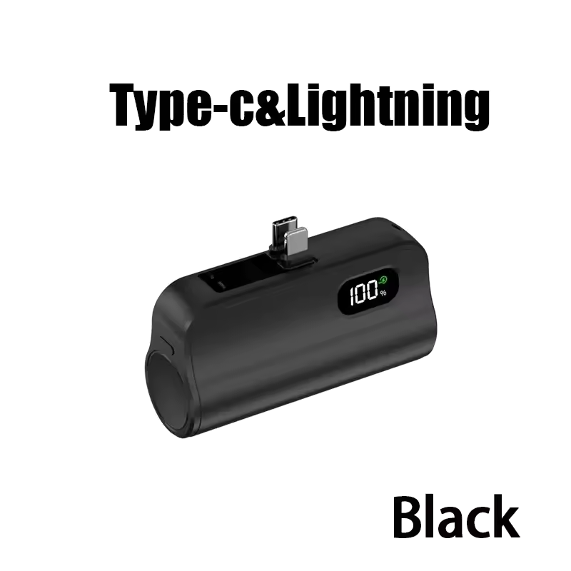 Mini Capsule 50,000mAh Portable Power Bank Fast Charging • High Capacity • Compact Design